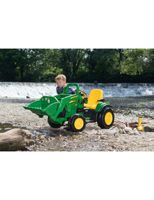 Peg Perego Koparka 12V LiFePO4 John Deere – mocny pojazd budowlany dla dzieci